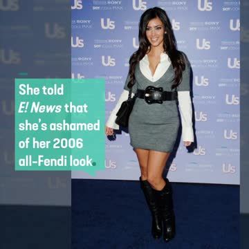 2006 fendi outfit kim kardashian|Kim Kardashian Is Not Proud of Her Infamous 2006 Fendi Outfit.